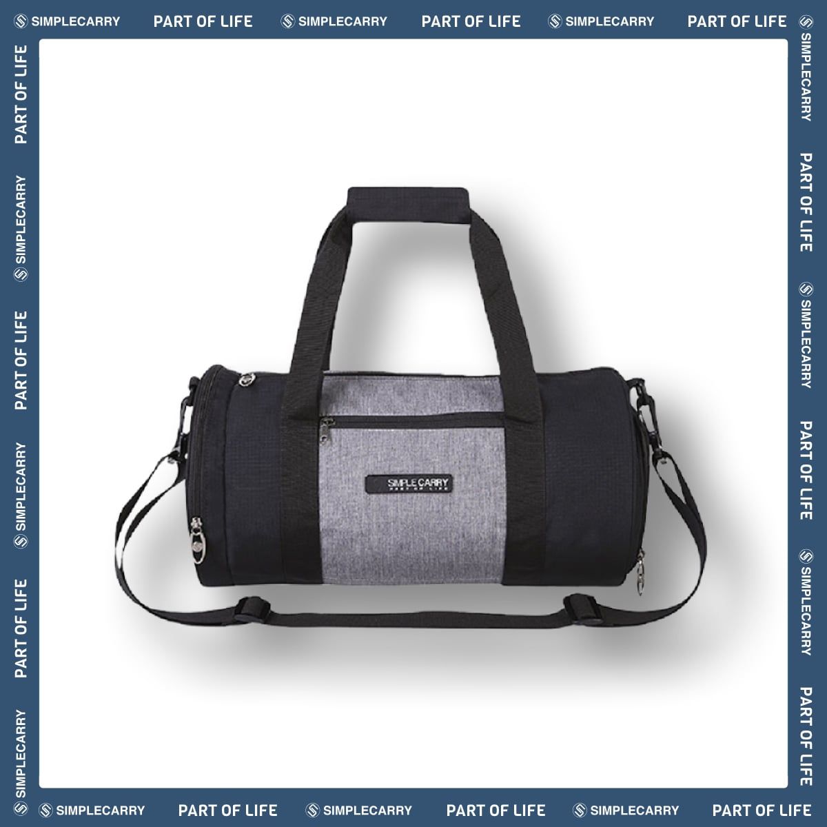 GYMBAG BLACK/GREY