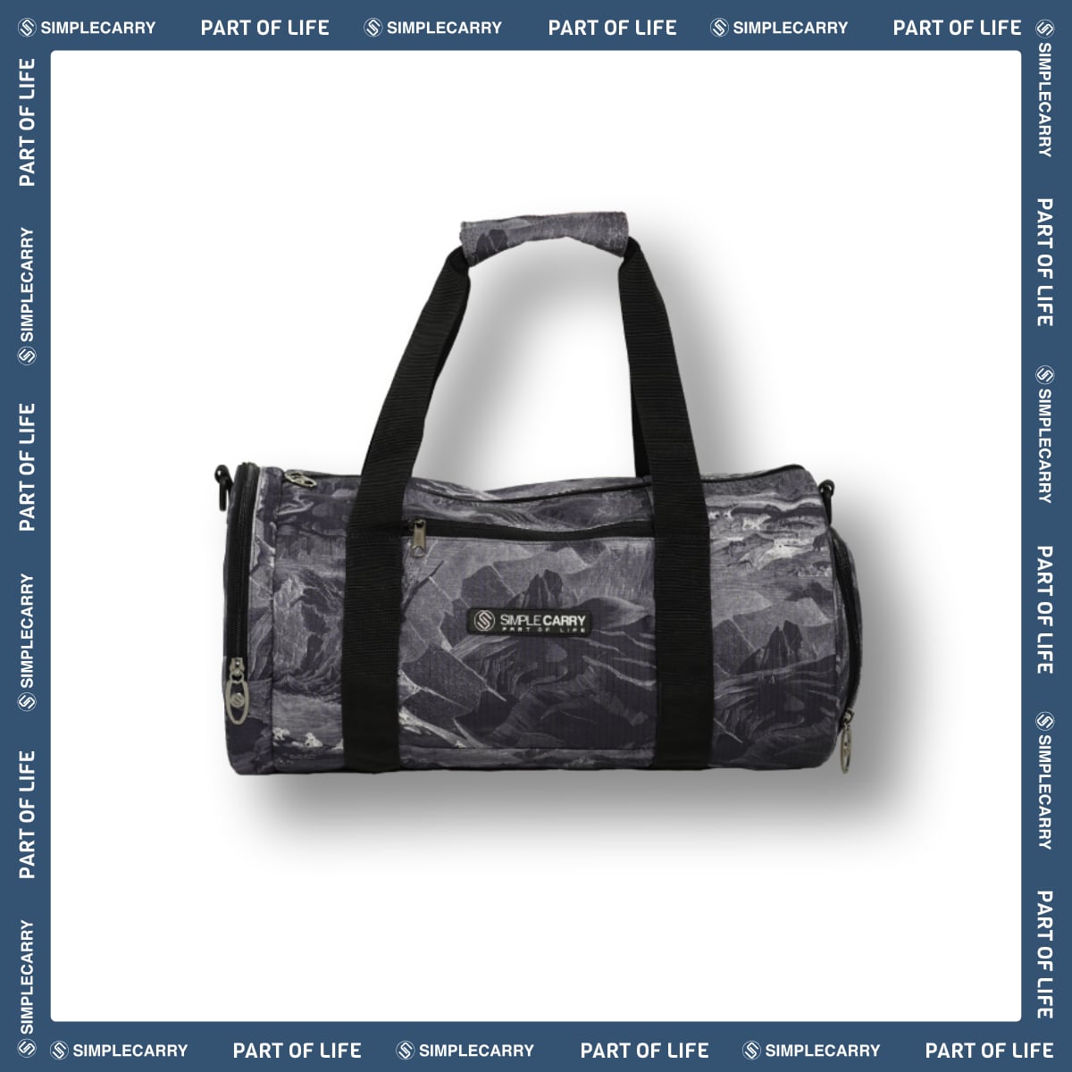 GYMBAG BLACK LOFTEN