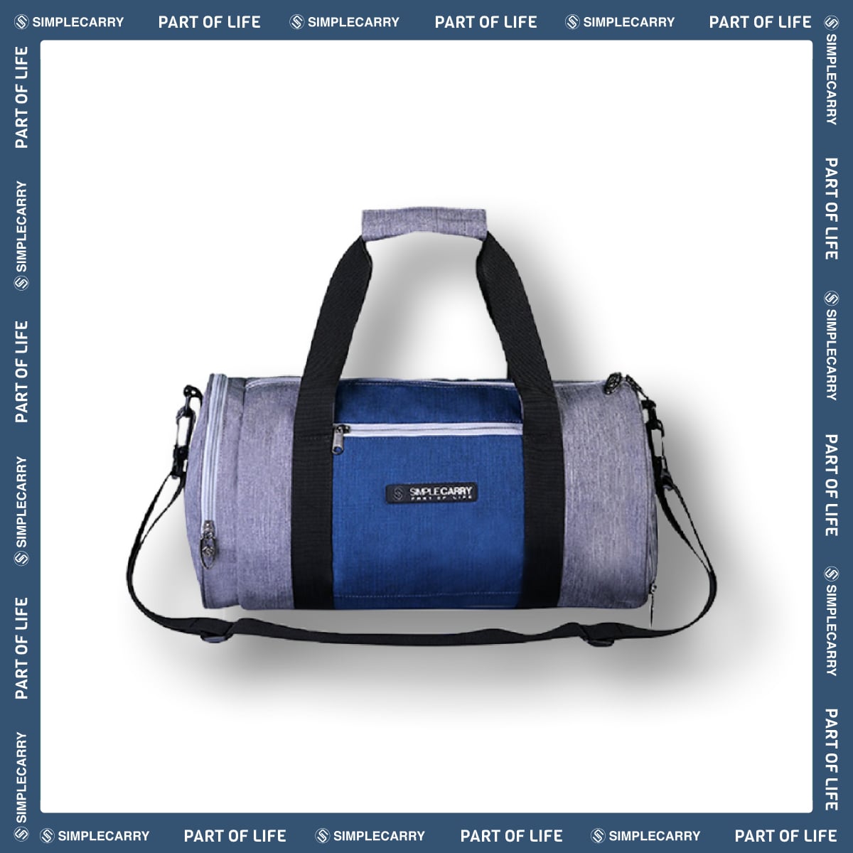 GYMBAG GREY/NAVY