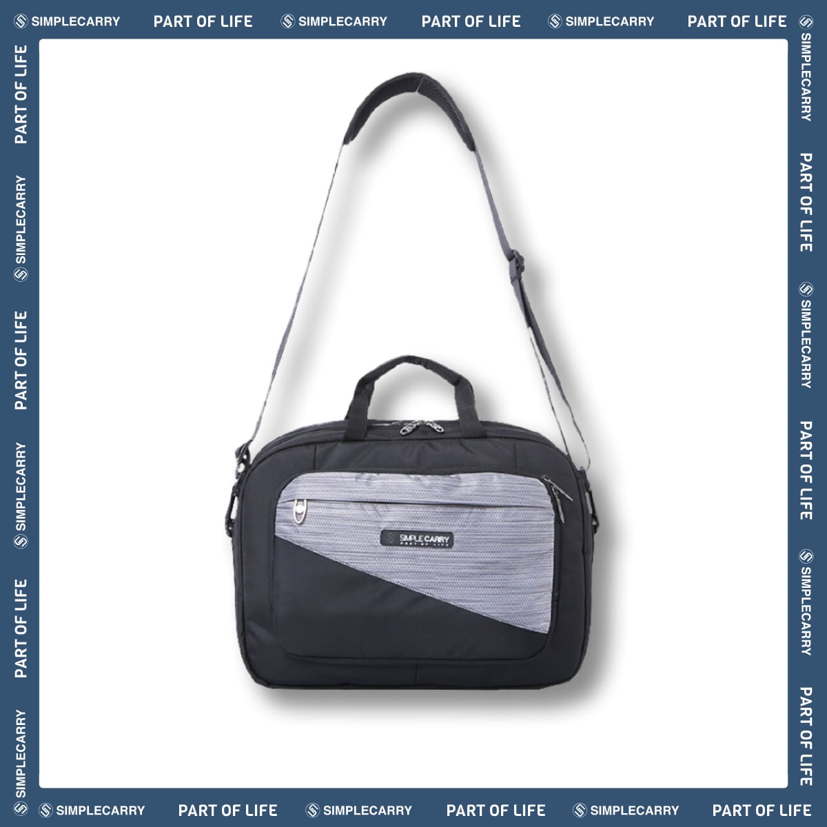 P MESSENGER GREY/BLACK