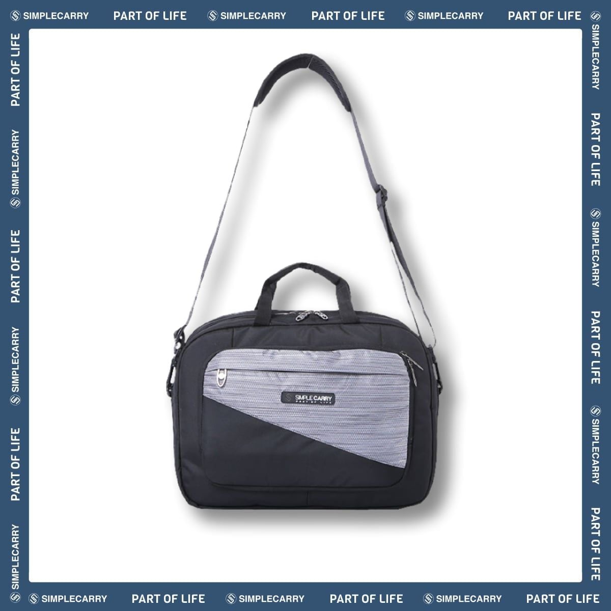 P MESSENGER GREY/BLACK