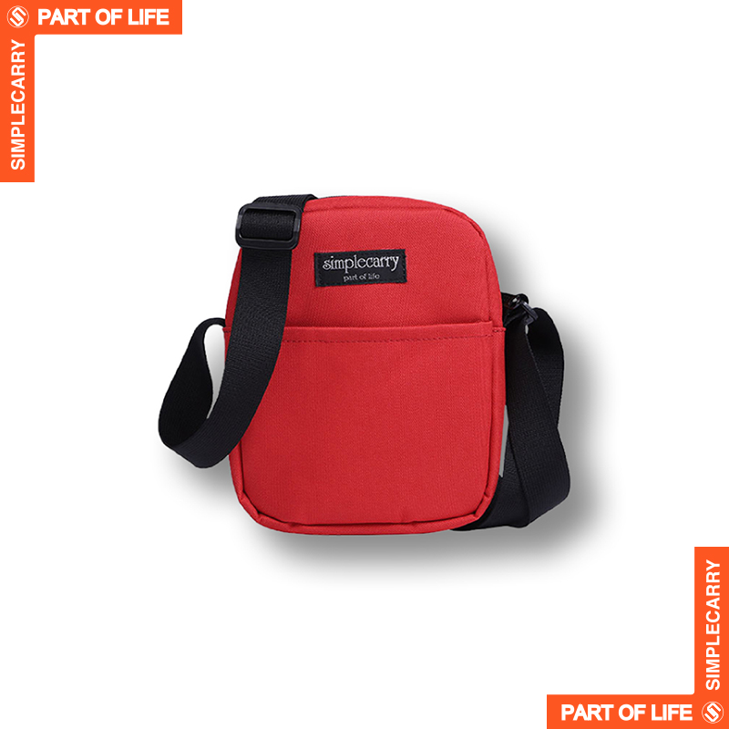 PASSPORT BAG RED