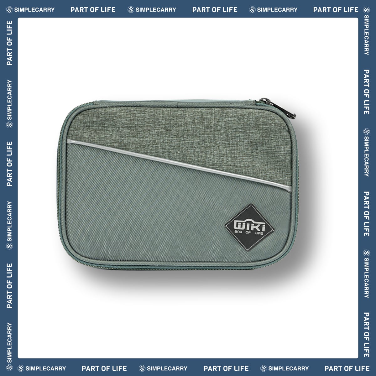 WIKI PENCIL CASE B.GREY