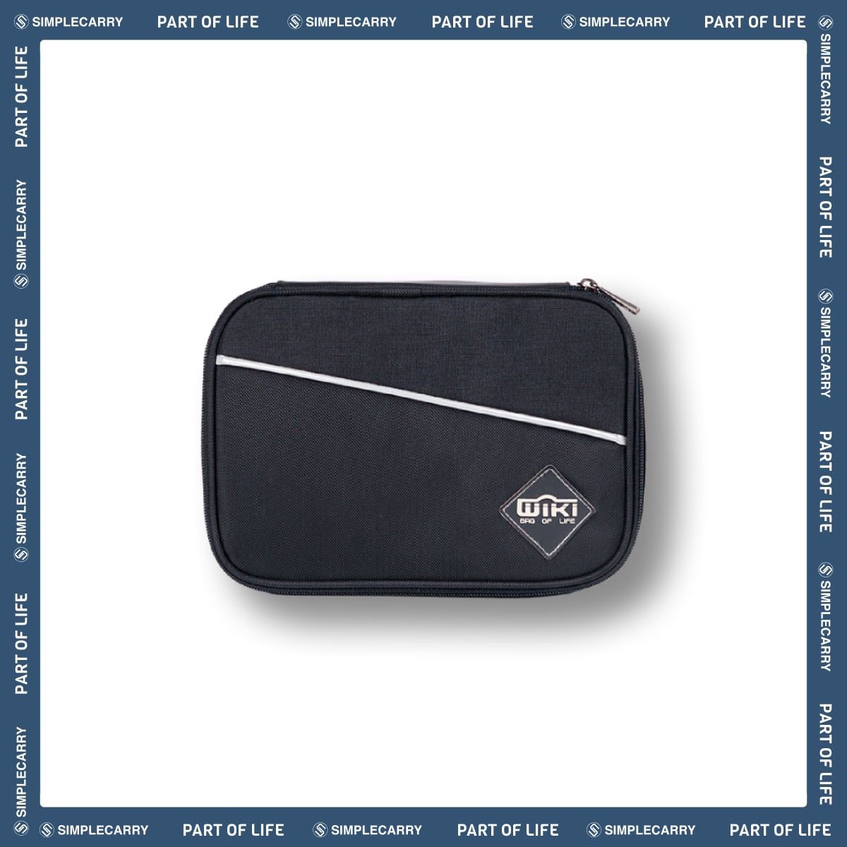 WIKI PENCIL CASE BLACK