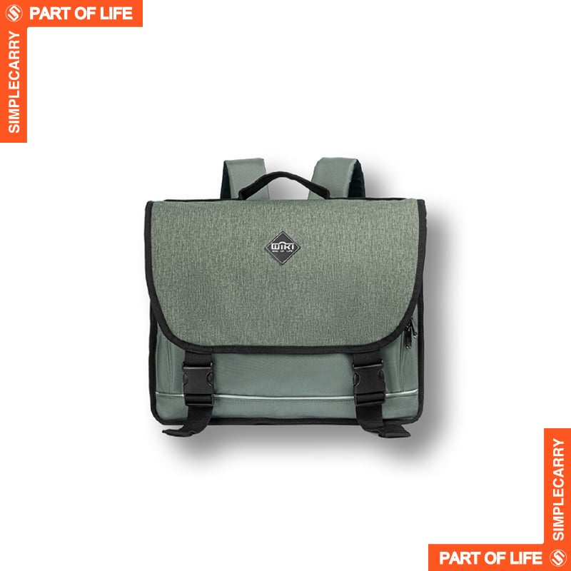 WIKI SCHOOL BAG - CẶP SCHOOL BAG B.GREY