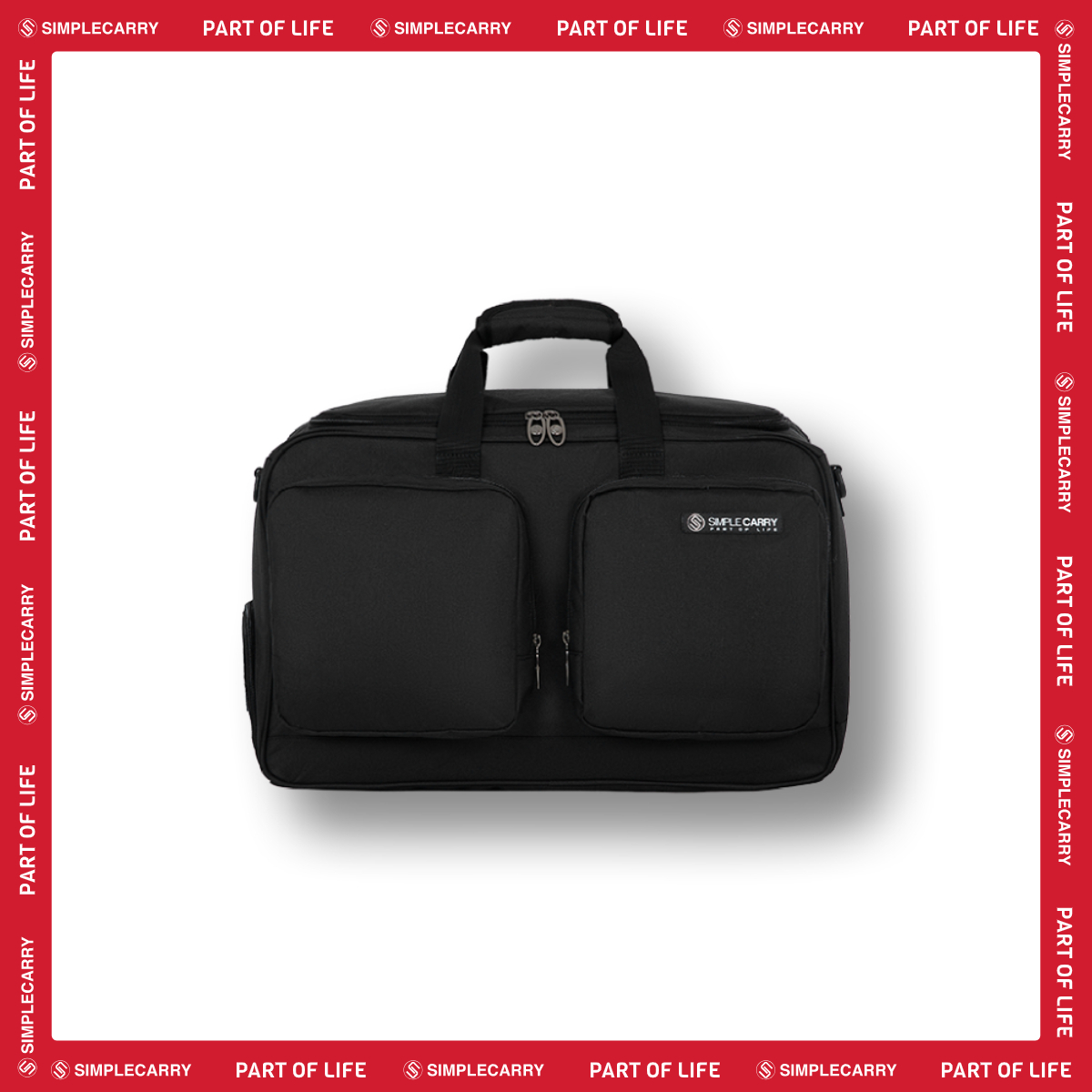 DUFFLE SD77 SOFT BLACK