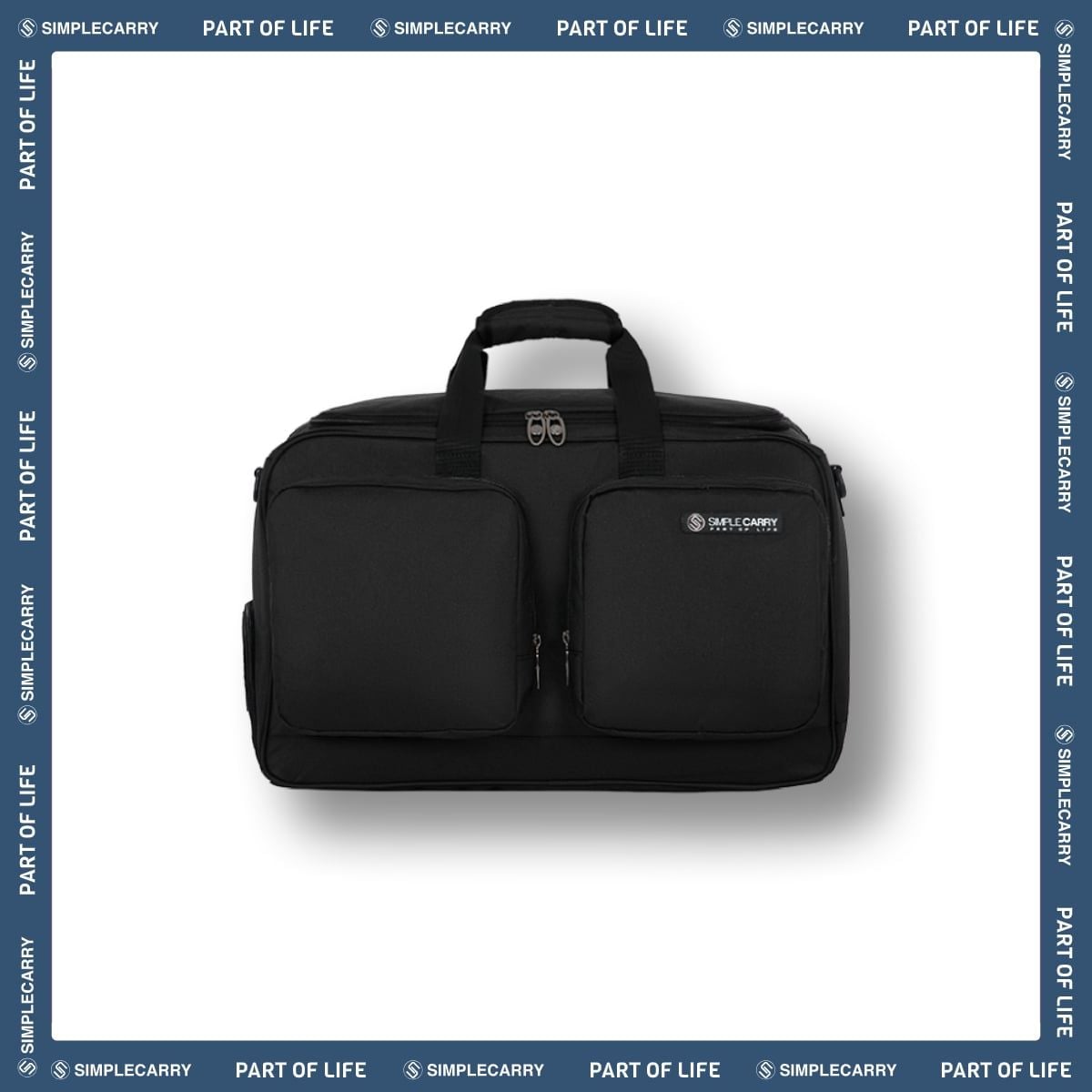 DUFFLE SD77 SOFT BLACK