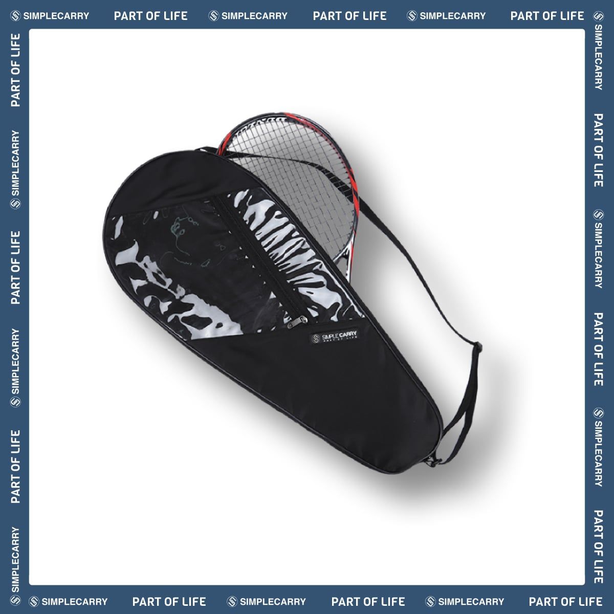 TENNIS RACKET BLACK