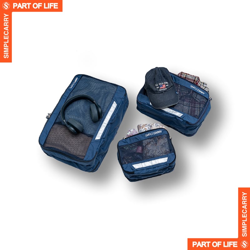 TRAVEL CLOTH CASE S,M,L BLUE