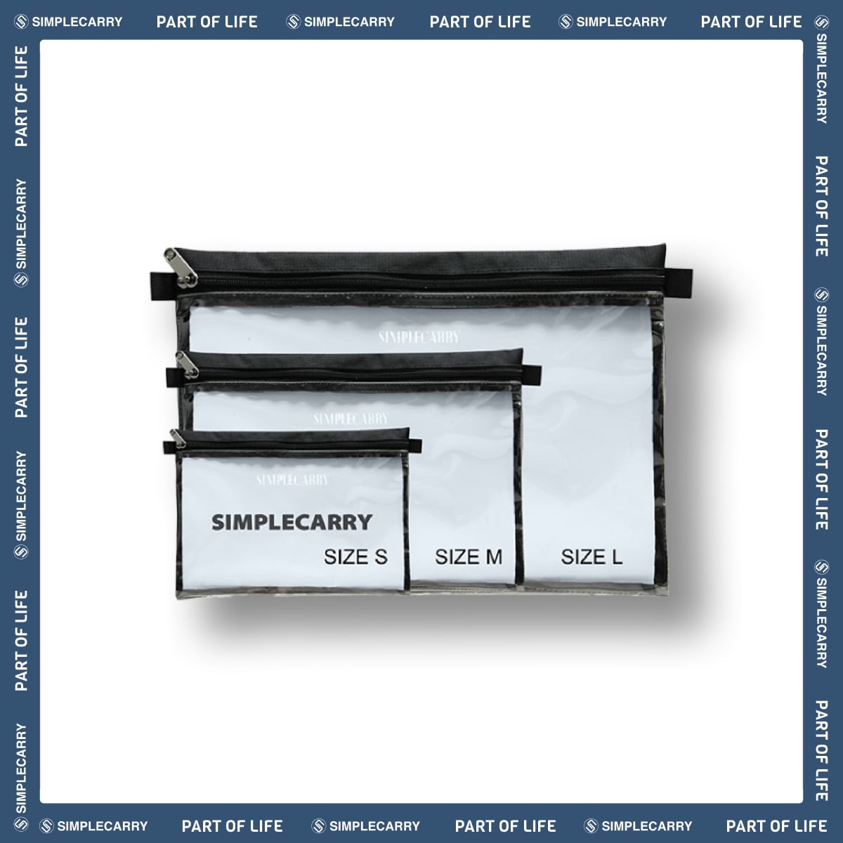TRAVEL POUCH BLACK