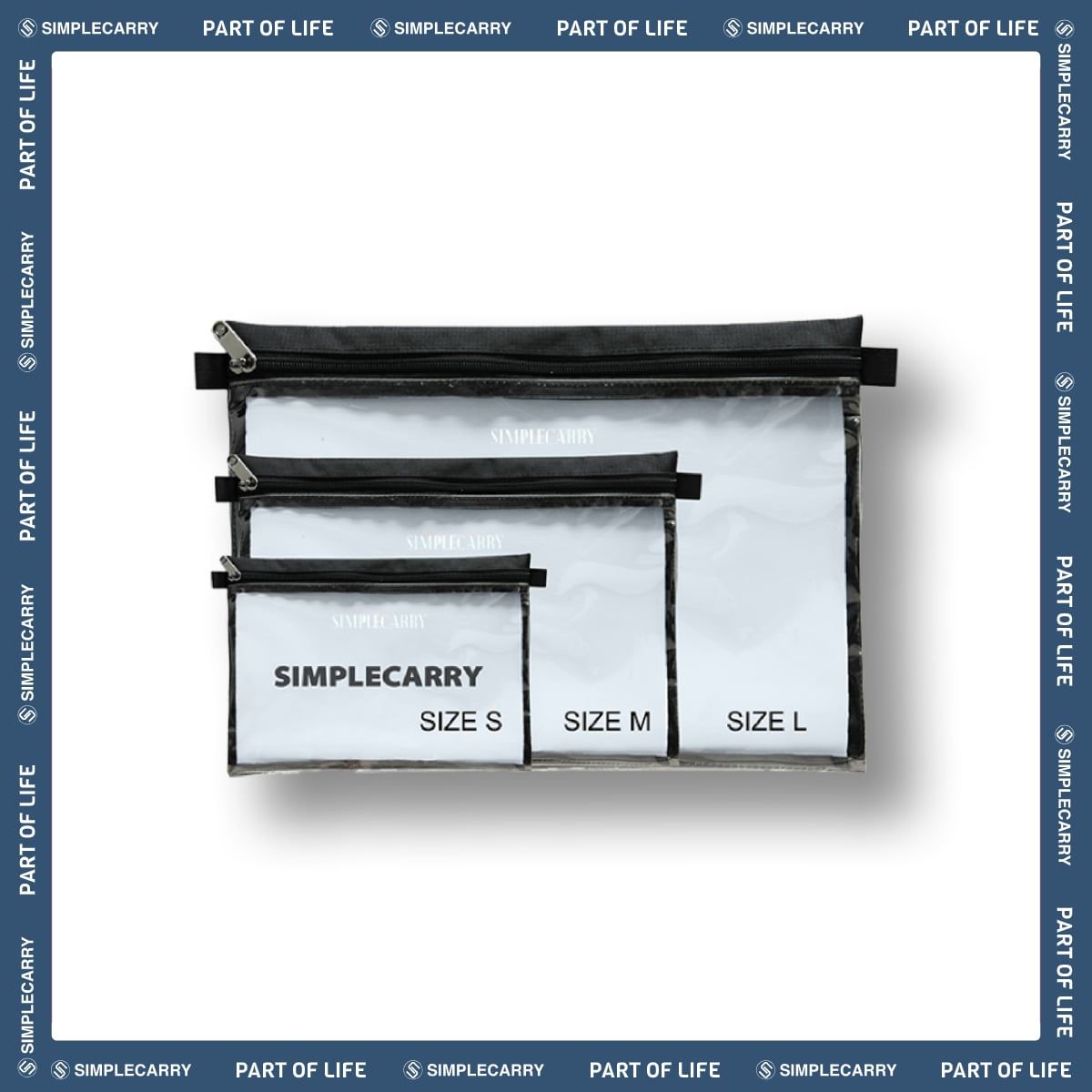 TRAVEL POUCH BLACK