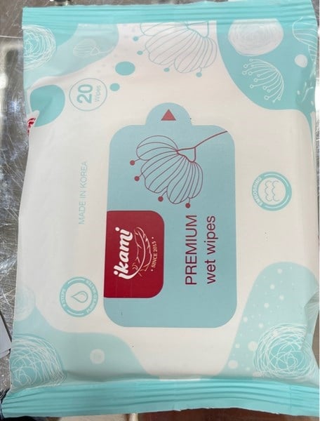 Khăn Ướt Ikami Bỏ Túi 20 Tờ