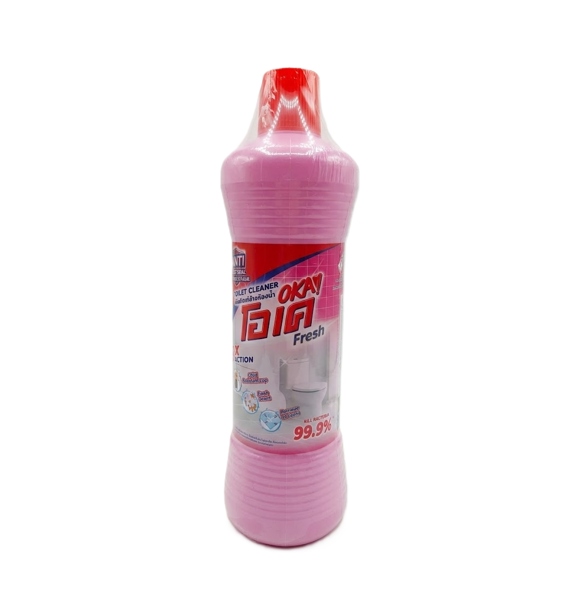 Tẩy Bồn Cầu Toilet Okay Fresh Pink 960ml
