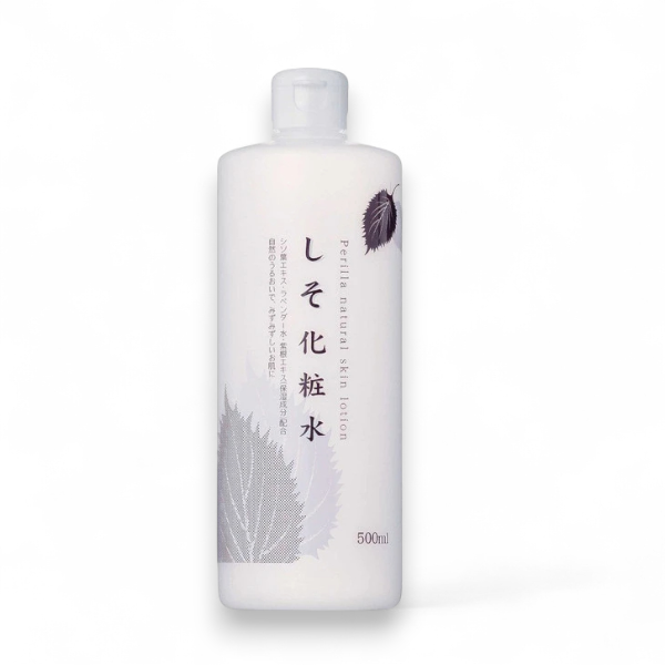 Nước Hoa Hồng Dokudami Perilla Natural Lá Tía Tô 500ml