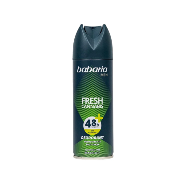 Xịt Khử Mùi Nam BABARIA Fresh Cannabis 200ml