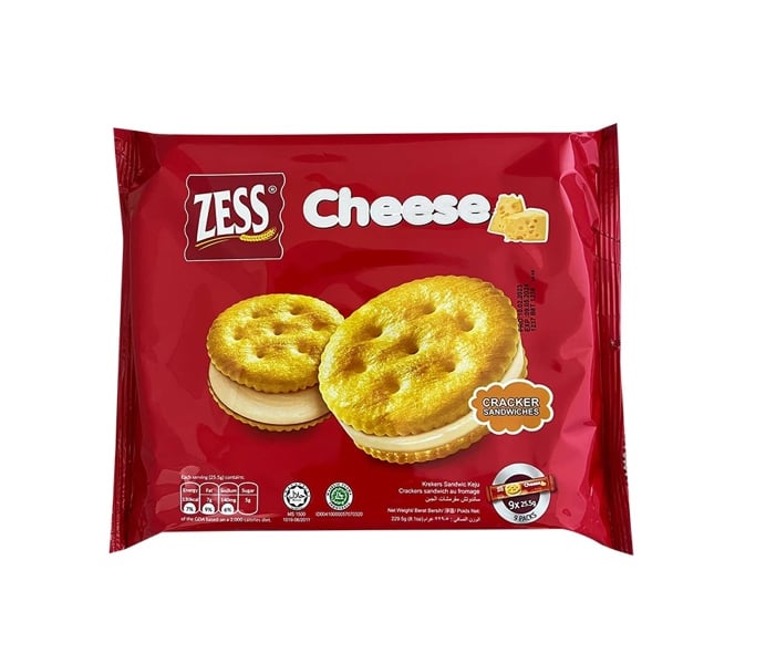 Bánh Quy Zess Kẹp Kem 229.5g