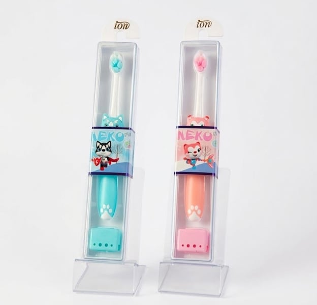 Bàn Chải Đánh Răng ION NEKO PLUS