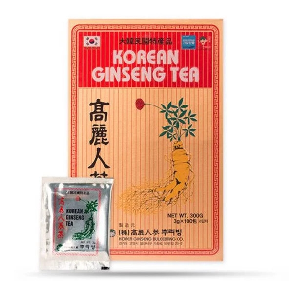 Trà Sâm Hàn Quốc Korean Ginseng Tea 3gx100 gói