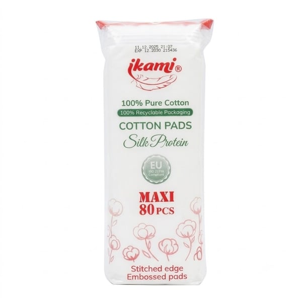 Bông Tẩy Trang Ikami Maxi 80 Miếng