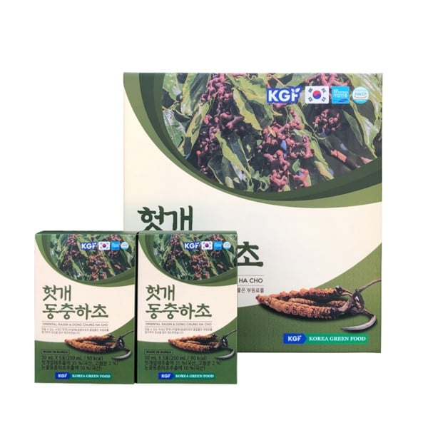 Nước Chiết Xuất Bổ Gan Đông Trùng Hạ Thảo KGF 50ml x 30 gói