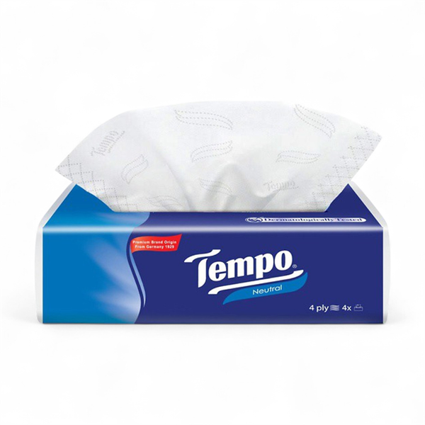 Khăn Giấy Rút Tempo Không Mùi 90 tờ