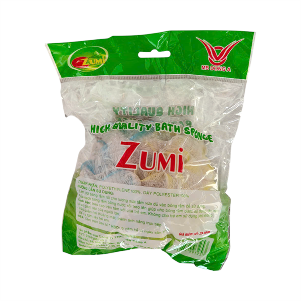 Bông Tắm Zumi (Hàng Tặng)