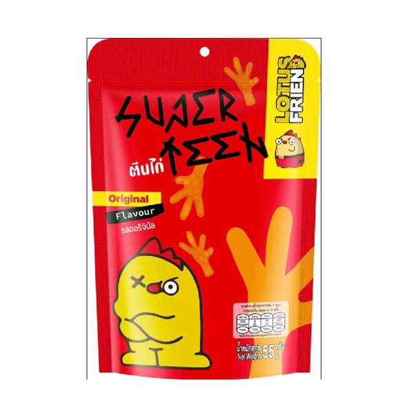 Bánh Que Hình Chân Gà Vị Truyền Thống Lotus Friend Dorkbua 55g