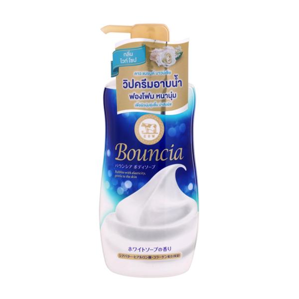 Sữa Tắm Siêu Tạo Bọt BOUNCIA Hương Hoa Cỏ 480ml