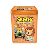 Bánh Hộp Thiếc Quy Kem Safari 400g