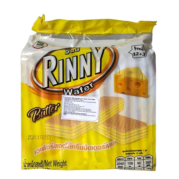 Bánh xốp Rinny Thái Lan 448gr