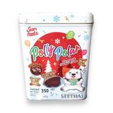 Bánh Quy Nhân Kem Socola Gấu Polly Polar Siam Foods 350g