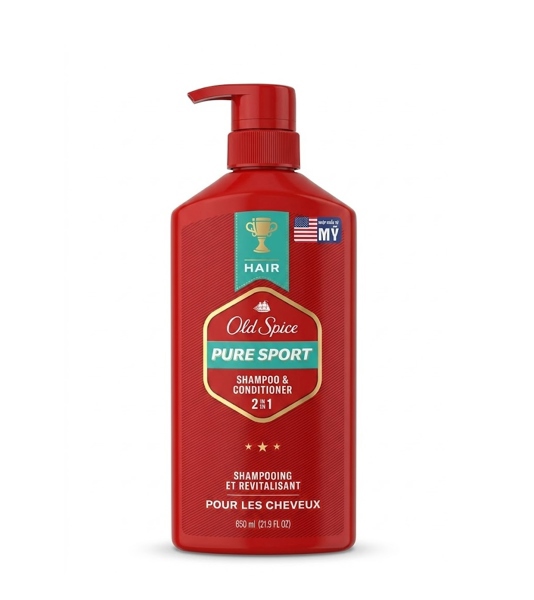 Dầu Gội Xả Old Spice Pure Sport 650ml