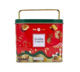 Bánh Quy Nhân Tổng Hợp Vị Mứt Dứa, Kem Sữa, Kem Sầu Riêng Kilin Biscuits 450g