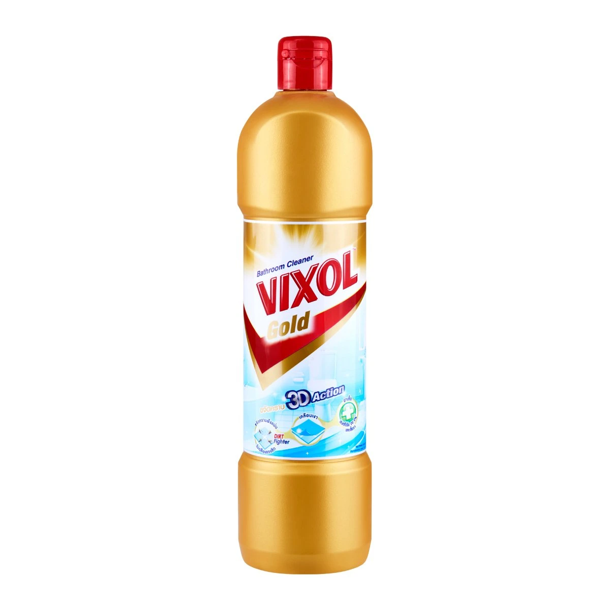 Nước Tẩy Rửa Nhà Tắm Vixol Gold 900ml Sạch Chuyên Sâu