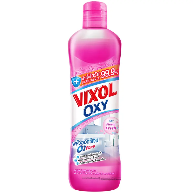 Tẩy Rửa Nhà Tắm Vixol Oxy 700ml Hương Hoa Floral Fresh