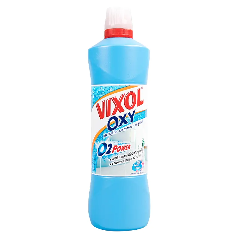 Nước Tẩy Rửa Nhà Tắm Vixol Oxy 700ml Xanh Dương Aqua Fresh