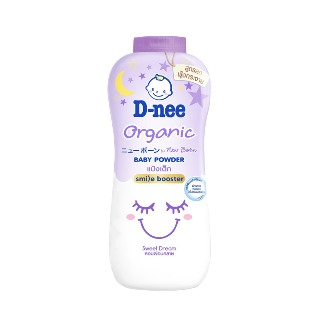 Phấn Rôm DNee Pure Organic Smile Booster 300g