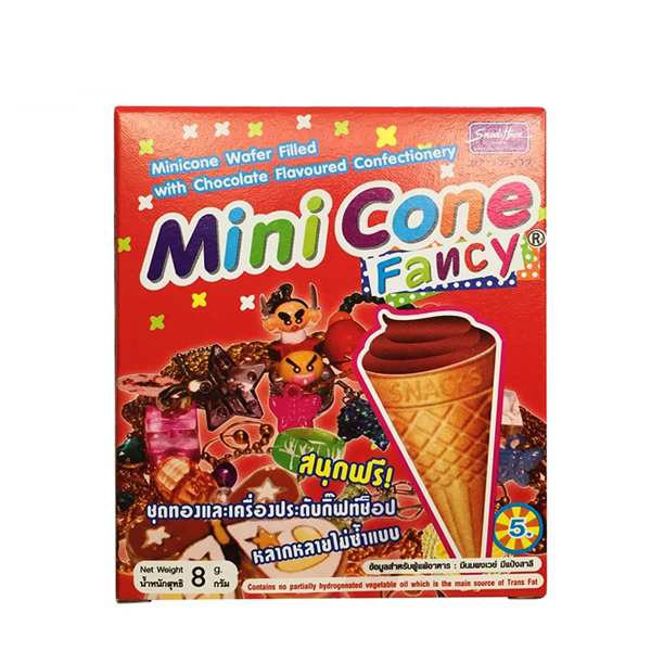 Bánh Minicones Chocolate 8g