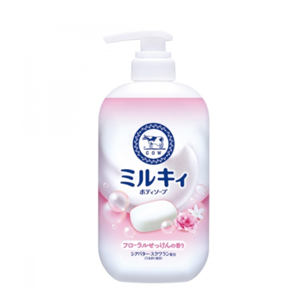 Sữa Tắm Bọt Mịn Dịu Nhẹ COW Hương Hoa 500ml