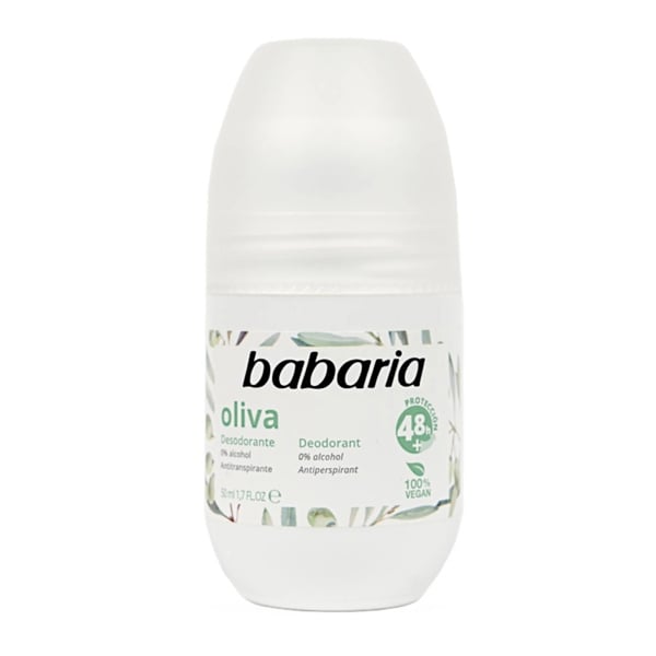 Lăn Khử Mùi Babaria Tinh Chất Dầu Olive 50ml