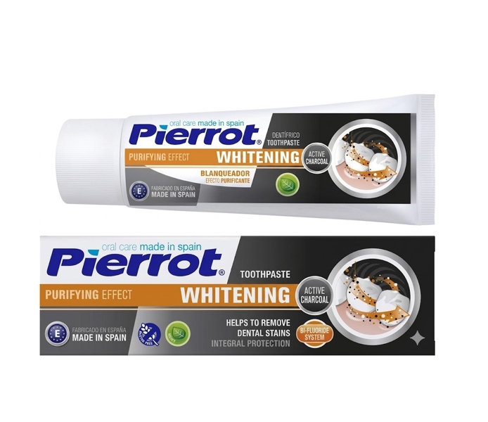 Kem Đánh Răng Than Hoạt Tính Pierrot Charcoal 75ml