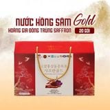 Nước Hồng Sâm Royal Đông Trùng Saffron 20 gói x 70ml