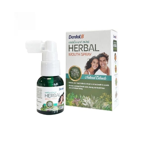 Xịt Thơm Miệng Thảo Dược Dental B 25ml