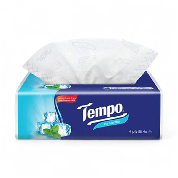 Khăn Giấy Rút Tempo Hương Bạc Hà 90 tờ