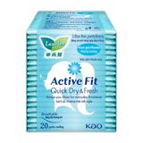 BVS Hàng Ngày Laurier Active Fit Không Hương 20 miếng
