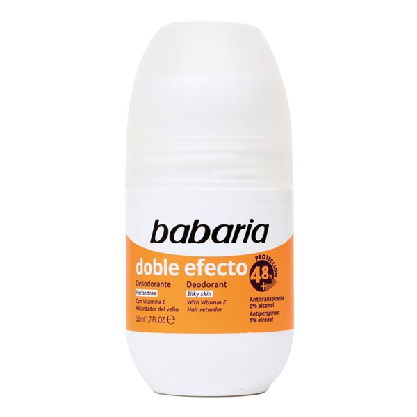Lăn Khử Mùi BABARIA Hiệu ứng Kép 50ml