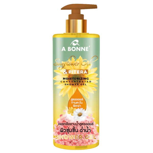 Gel Tắm Cô Đặc Dưỡng Ẩm Dầu Hướng Dương và Pitera A Bonne’ 450ml