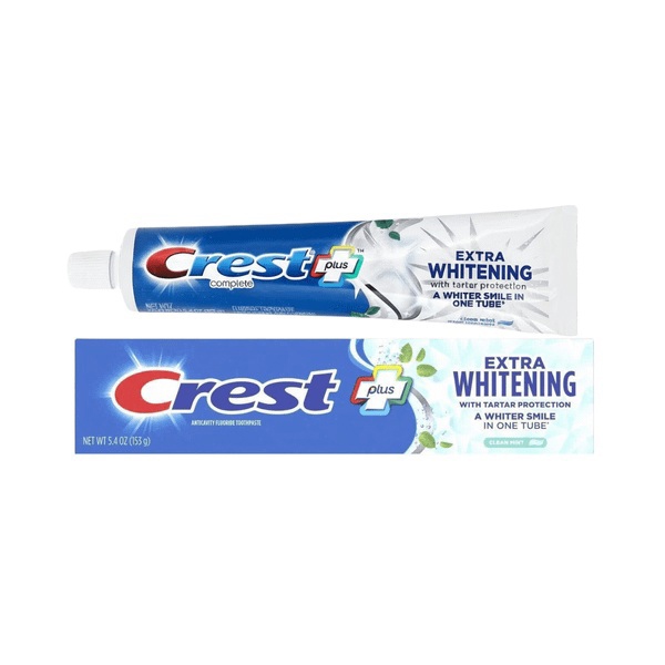 Kem Đánh Răng Crest Plus Extra Whitening Clean Mint 153g