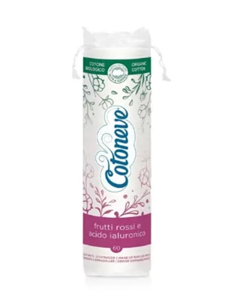 Bông Tẩy Trang Organic 60 Miếng 2 Trong 1 Cotoneve - Italy