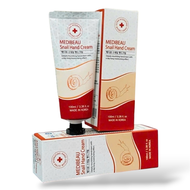 Kem dưỡng da tay Medibeau Snail 100ml
